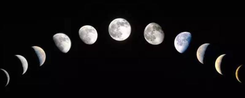 月亮的各种形态及名称 月亮的形态和名称