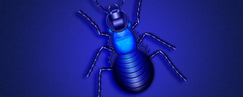 亮蓝色的虫子是什么虫（亮蓝色的虫子是什么虫子）