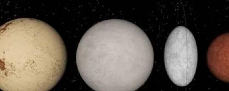 冥王星直径（月球直径）
