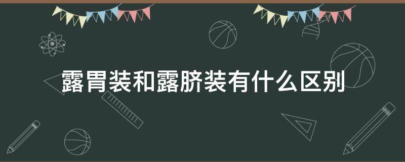 露胃装和露脐装有什么区别 露脐装的定义