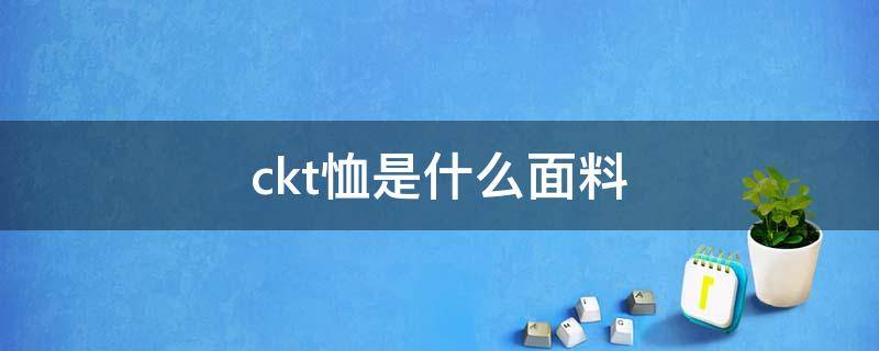 ckt恤是什么面料 ckt恤是哪国品牌