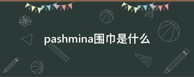 pashmina围巾是什么 pashmina围巾多少钱在哪里能买到