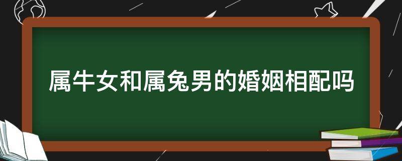 属牛女和属兔男的婚姻相配吗 属兔男和属牛女婚姻相配吗?