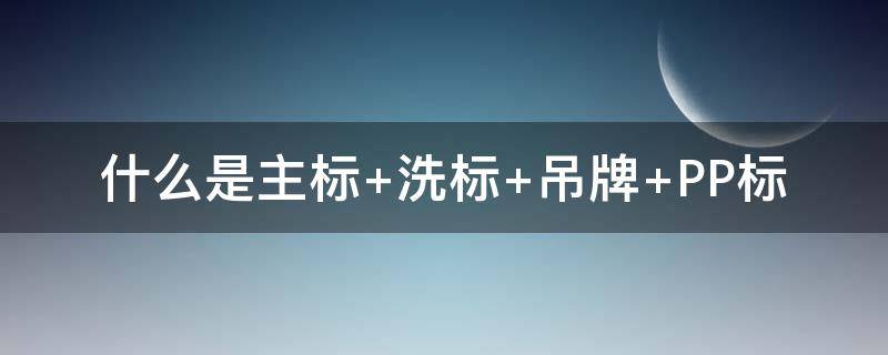 什么是主标（什么是主标题一级标题二级标题）