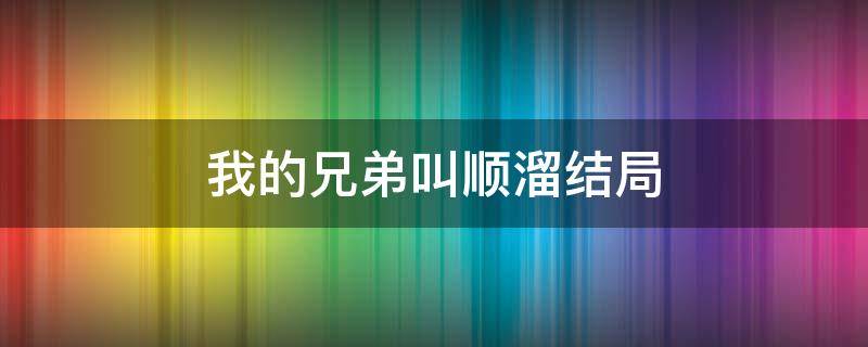 我的兄弟叫顺溜结局 我的兄弟叫顺溜结局想表达什么?