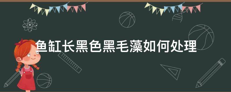 鱼缸长黑色黑毛藻如何处理 鱼缸黑毛藻彻底解决