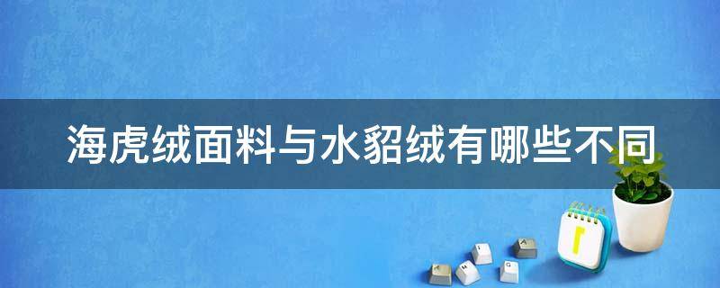 海虎绒面料与水貂绒有哪些不同（海虎绒面料与水貂绒有哪些不同点）