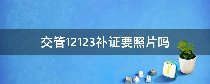 交管12123补证要照片吗 交管12123遗失补证需要提交照片吗