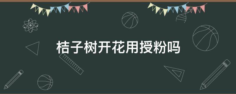 桔子树开花用授粉吗（盆栽桔子树开花了需要人工授粉吗）