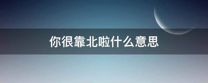 你很靠北啦什么意思（你真的很靠北啦是什么意思）