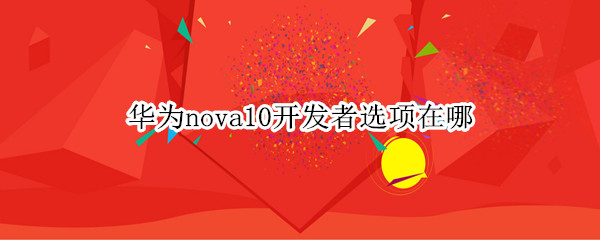 华为nova10开发者选项在哪 华为Nova5开发者选项在哪