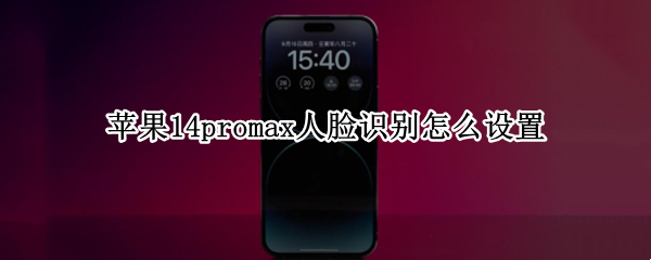 苹果14promax人脸识别怎么设置（iphone12pro max人脸识别怎么设置）