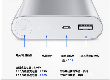 小米移动电源10400怎么充电（小米移动电源10400充电要多久）