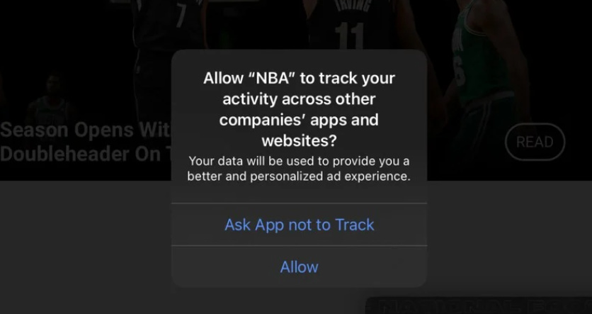 ios14隐私里的跟踪是什么意思