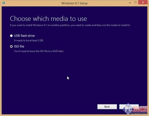 下载Windows 8.1 独立安ISO镜像的方法