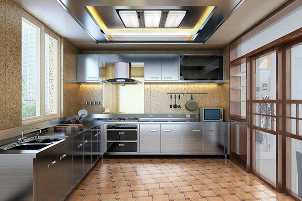 厨房不锈钢台面的优劣 厨房装修不锈钢台面