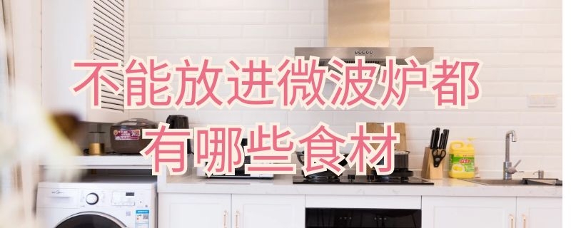 不能放进微波炉都有哪些食材（什么食材不能放微波炉）