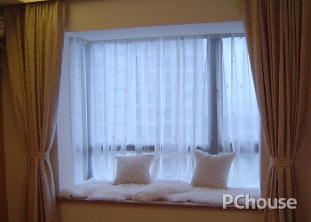 飘窗窗帘怎么装 飘窗窗帘怎么装好看又实用图片