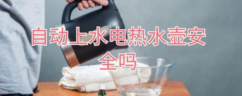 自动上水电热水壶安全吗 自动上水电热水壶不自动上水