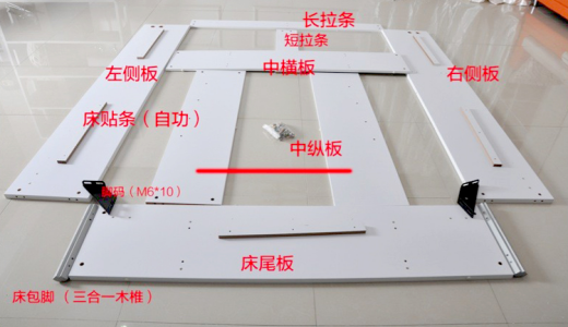 板式高箱床身安装详细图解