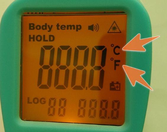体温计怎么调回摄氏度