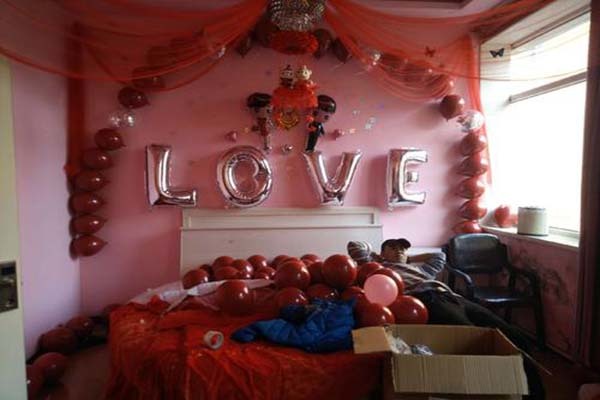 用气球怎样布置婚房好看 怎样布置婚房简单漂亮 今年流行的婚房布置