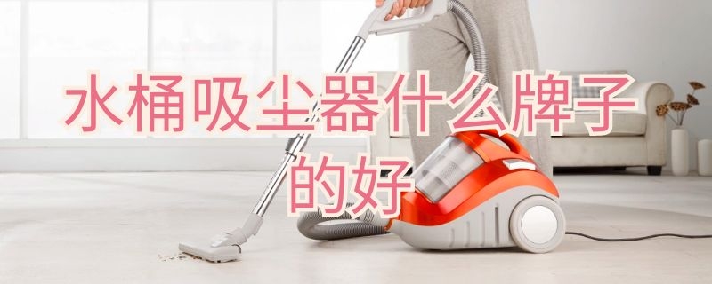 水桶吸尘器什么牌子的好