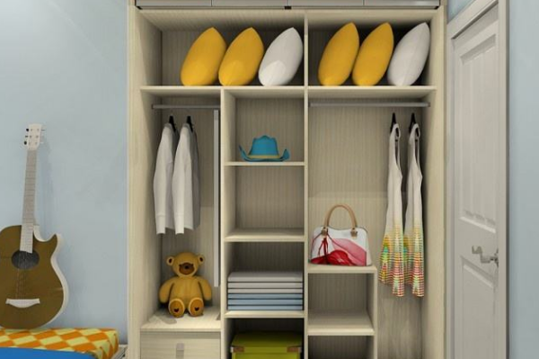 儿童衣柜怎么配色比较好 给孩子一个舒适的视觉感