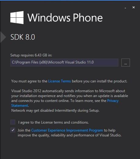 在VMware中安装Windows Phone SDK 8.0图文