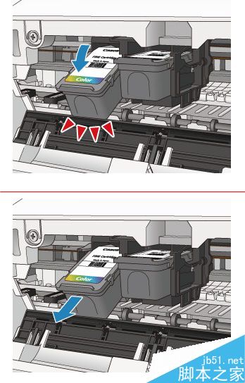 佳能打印机2800系列该怎么更换墨盒?