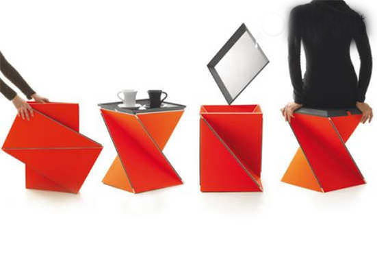 潮流的折纸家具设计详细讲解