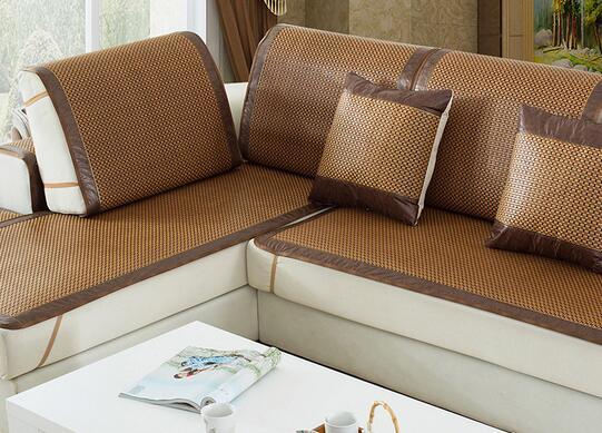 为沙发换上夏天沙发垫 舒适清凉新畅快