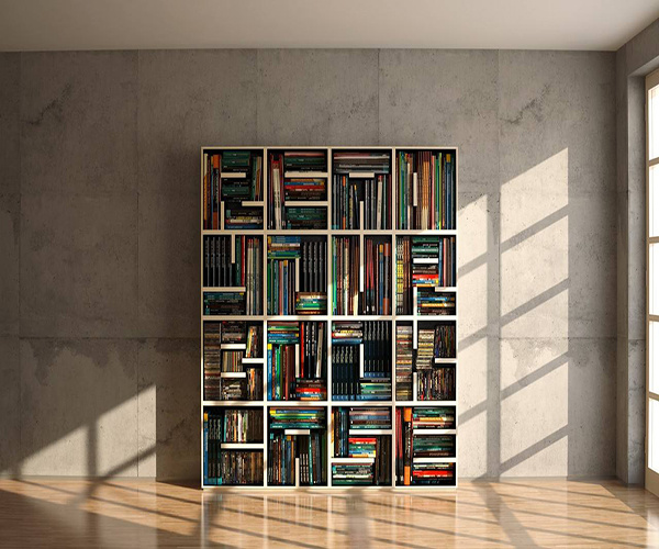 如何设计定制书架 制作书架的设计方案