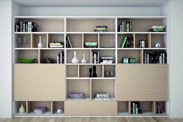 书架每层高度多少合适 书柜深度25厘米够了吗
