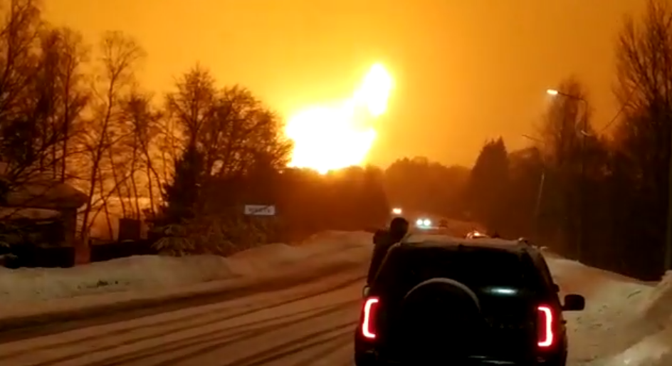 俄罗斯雅罗斯拉夫尔州天然气管道发生爆炸