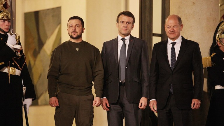 外媒曝：法德领导人告诉乌克兰总统需要考虑和谈， 泽连斯基拒绝了