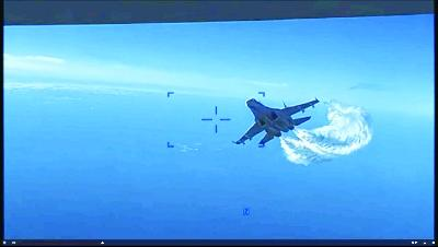 外媒：俄罗斯就黑海“撞机”事件向苏-27战机飞行员颁奖