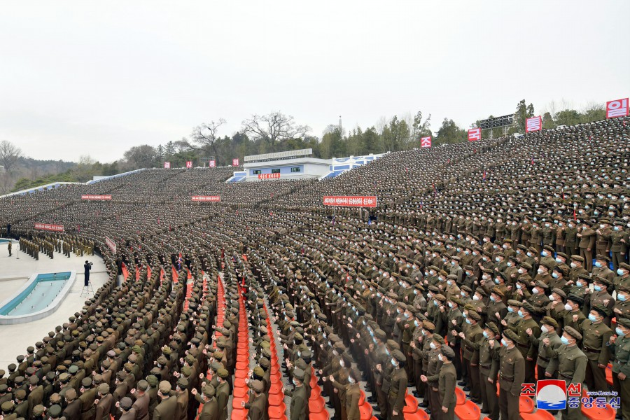 朝中社：朝鲜青年学生平壤集会，发誓“惩罚美帝国主义和傀儡逆贼”