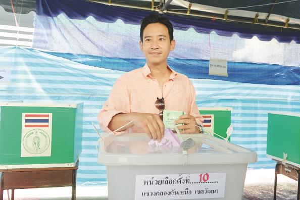 泰国远进党党魁皮塔宣布赢得大选