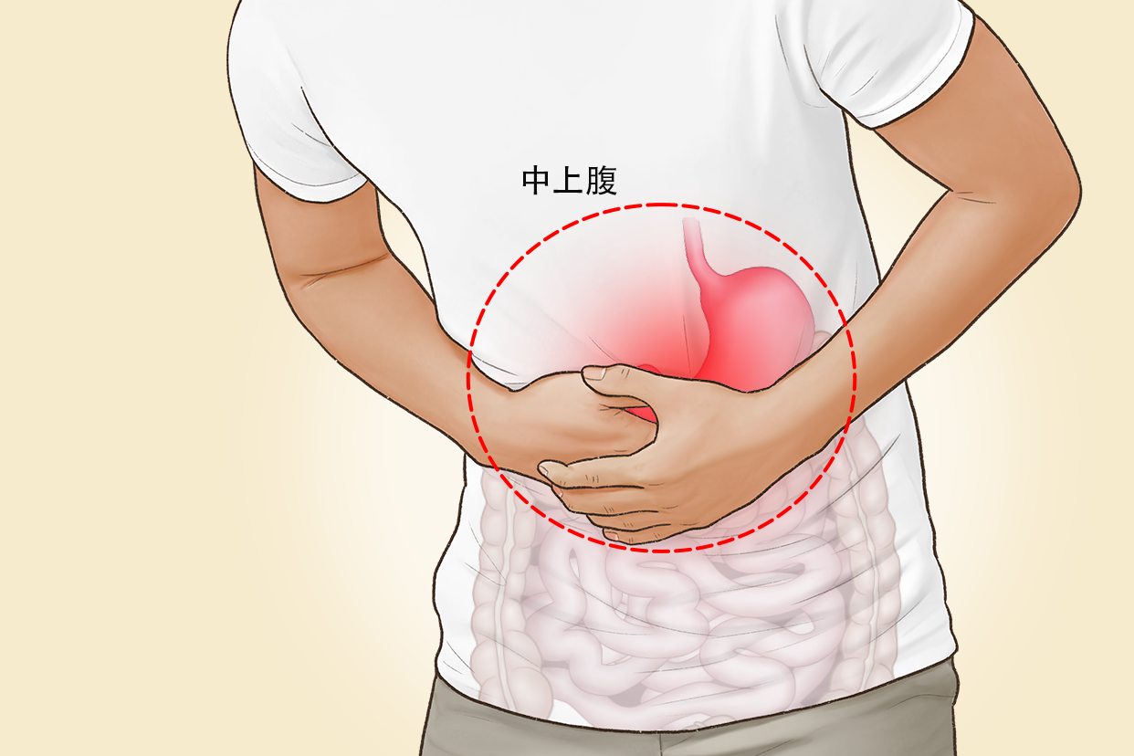 慢性胃炎疼痛部位图片（慢性胃炎疼痛部位图片大全）
